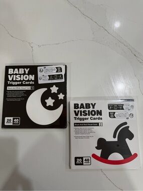 Baby Vision Trigger Cards - Black & White and Black & Red - 2 Pack unopened